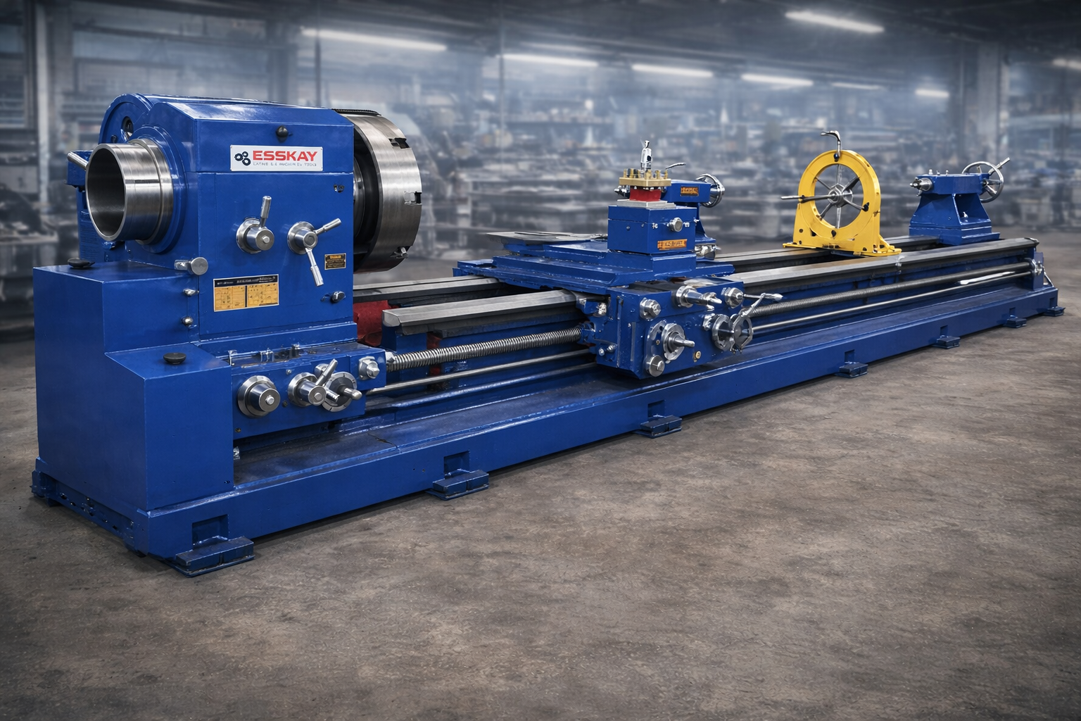 Extra Heavy Duty Lathe Machine