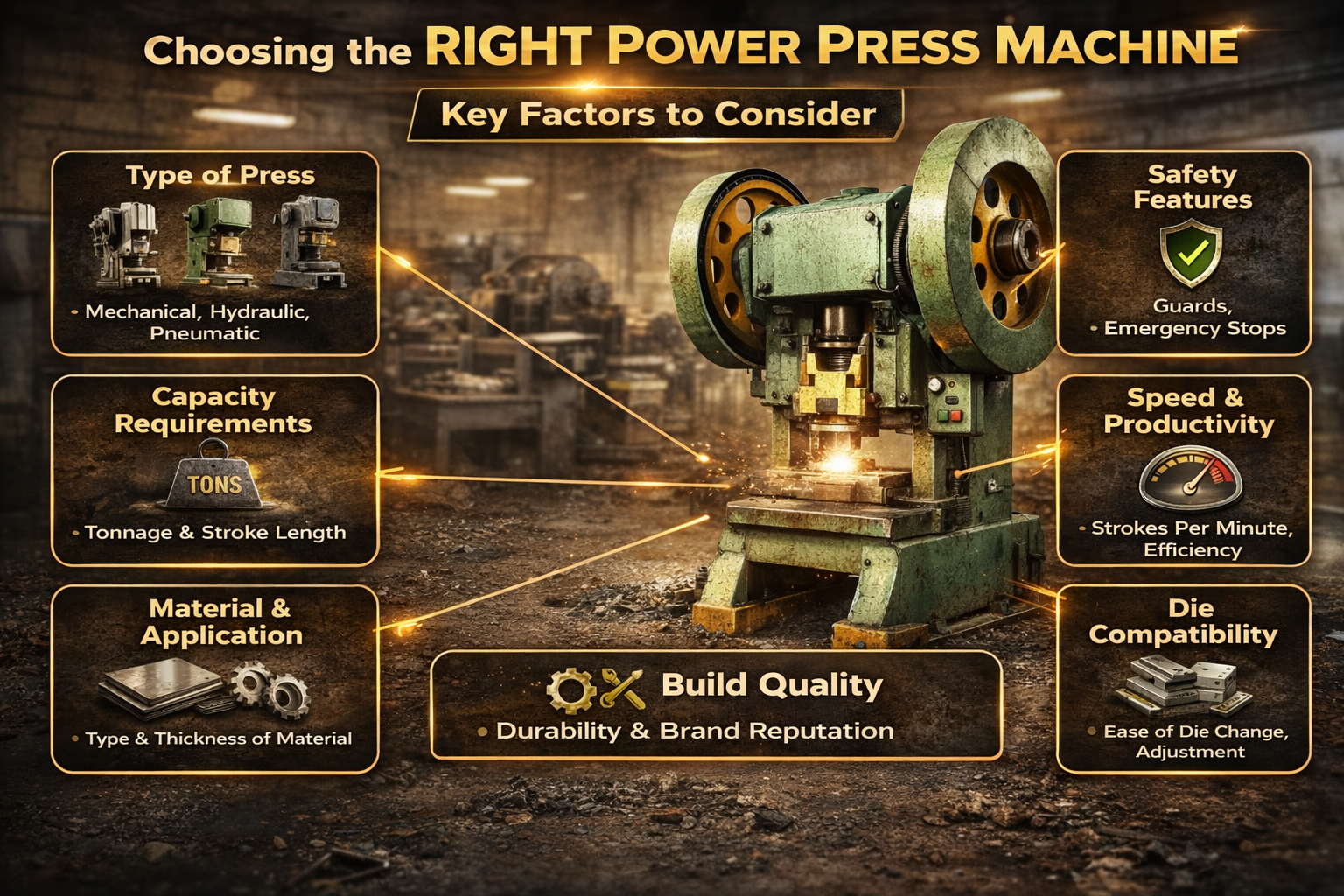 Choosing the Right Power Press Machine: Key Factors to Consider